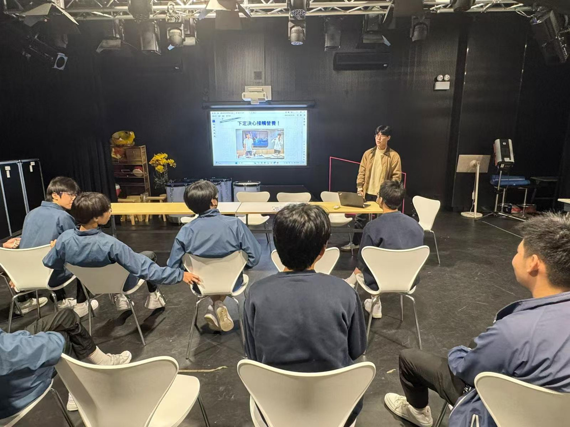 VitaCore school education session with students